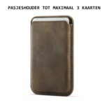 Solidenz MagSafe Wallet Backcover voor Samsung Galaxy S26 Plus – Bruin - 7