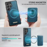 Solidenz MagSafe Wallet Backcover voor Samsung Galaxy S26 Ultra – Blauw - 5