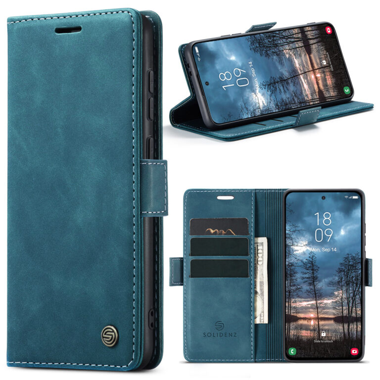 Solidenz Urban Book Samsung Galaxy S26 Ultra hoesje - Blauw