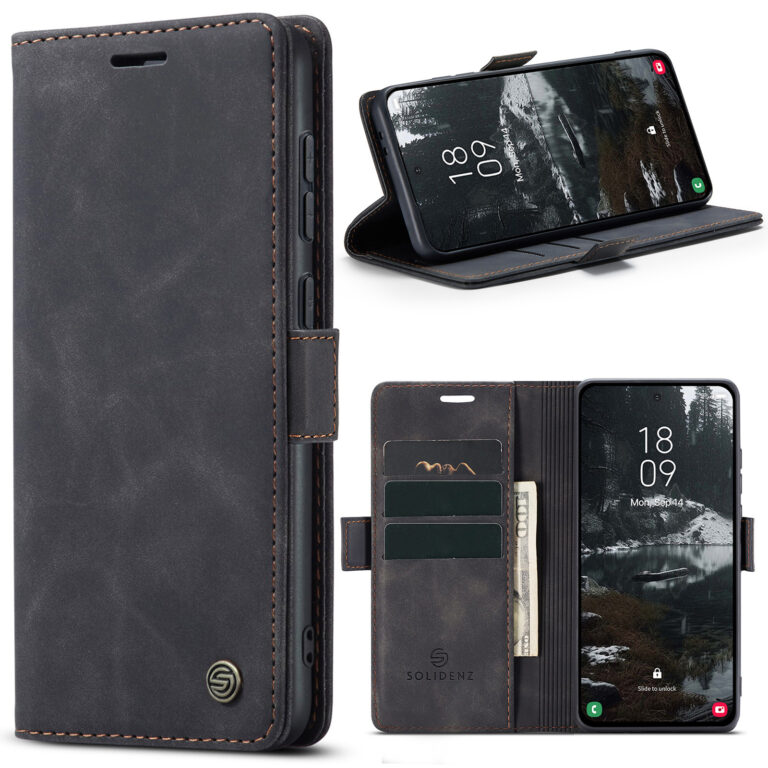 Solidenz Urban Book Samsung Galaxy S26 Ultra hoesje - Zwart
