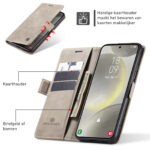 Solidenz Urban Book Samsung Galaxy S26 Plus hoesje – Beige - 5