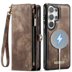 Solidenz Urban Wallet Samsung Galaxy S26 Ultra hoesje - Bruin