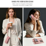 Solidenz Urban Wallet Samsung Galaxy S26 Ultra hoesje – Roze - 8