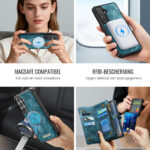 Solidenz Urban Wallet Samsung Galaxy S26 Plus hoesje – Blauw - 6