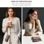 Solidenz Urban Wallet Samsung Galaxy S26 Plus hoesje – Bruin - 9