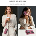 Solidenz Urban Wallet Samsung Galaxy S26 Plus hoesje – Rood - 9