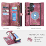 Solidenz Urban Wallet Samsung Galaxy S26 Plus hoesje – Rood - 4