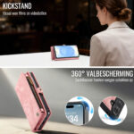 Solidenz Urban Wallet Samsung Galaxy S26 hoesje – Roze - 8