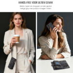 Solidenz Urban Wallet Samsung Galaxy S26 hoesje – Zwart - 9