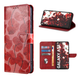 Solidenz bookcase Samsung Galaxy A57 - Romantische klaproos