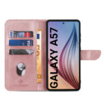 Solidenz bookcase Samsung Galaxy A57 – Roségoud - 3