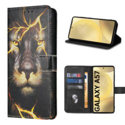 Solidenz bookcase Samsung Galaxy A57 - Leeuw