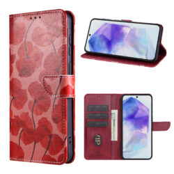 Solidenz bookcase Samsung Galaxy A56 / A36 - Romantische klaproos