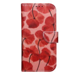 Solidenz bookcase iPhone SE (2022 / 2020)  – iPhone 8 en iPhone 7 – Romantische klaproos - 1