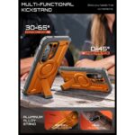 Supcase MagPro hoesje Samsung Galaxy S26 Ultra met screenprotector – Oranje - 6