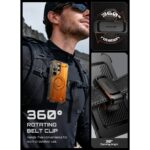 Supcase MagPro hoesje Samsung Galaxy S26 Ultra met screenprotector – Oranje - 8