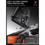 Supcase MagPro hoesje Samsung Galaxy S26 Ultra met screenprotector – Zwart - 3