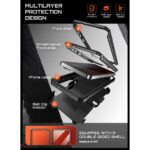 Supcase MagPro hoesje Samsung Galaxy S26 Ultra met screenprotector – Zwart - 5