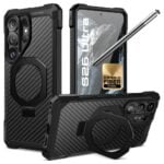 Supcase UB Grip hoesje Samsung Galaxy S26 Ultra met MagSafe - Aramid Zwart