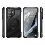 Supcase UB Grip hoesje Samsung Galaxy S26 Ultra met MagSafe - Aramid Zwart - afbeelding 2