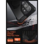 Supcase UB Grip hoesje Samsung Galaxy S26 Ultra met MagSafe - Aramid Zwart - afbeelding 3