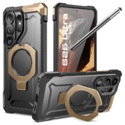 Supcase UB Grip hoesje Samsung Galaxy S26 Ultra met MagSafe - Desert