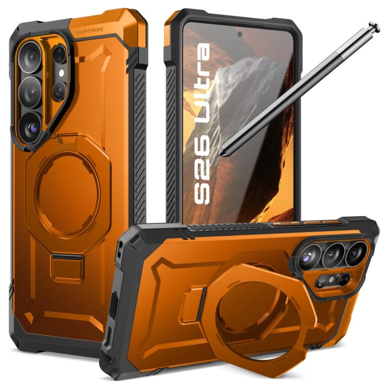 Supcase UB Grip hoesje Samsung Galaxy S26 Ultra met MagSafe - Oranje