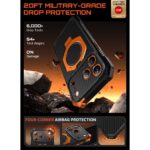 Supcase UB Grip hoesje geschikt voor iPhone 17 Pro Max met MagSafe – Aramid - 2