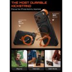 Supcase UB Grip hoesje geschikt voor iPhone 17 Pro Max met MagSafe – Aramid - 3