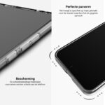 Transparant siliconen Samsung Galaxy Galaxy A37 hoesje - 2