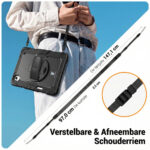 Turtle Shift Extreme Protection 360 Backcase Hoes Tab S11 – 11 inch – Zwart - 4