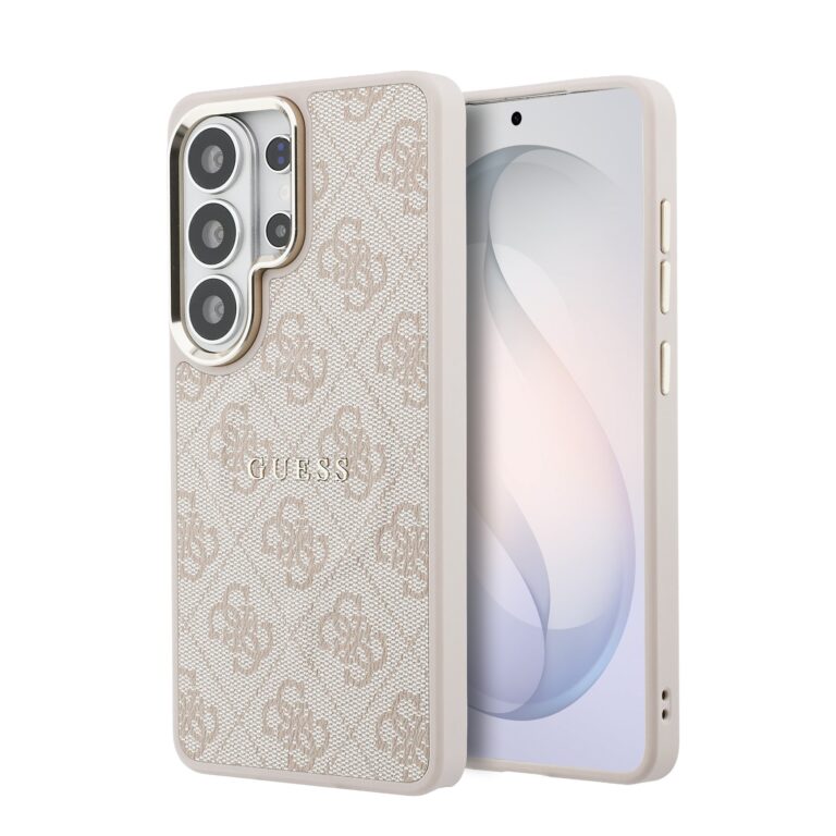 Guess 4G Gold Frame Samsung Galaxy S26 Ultra met MagSafe - Roze