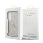 Guess 4G Metal Logo Samsung Galaxy S26 – Roze - 6