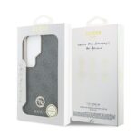 Guess 4G Strass Logo Samsung Galaxy S26 Ultra met MagSafe – Grijs - 6