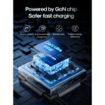 Joyroom GaN snellader 65W met 2x USB-C en USB-A inclusief 100W USB-C naar USB-C kabel 1,2m – Zwart - 3