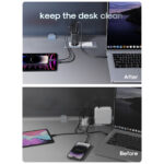 Joyroom GaN snellader 65W met 2x USB-C en USB-A inclusief 100W USB-C naar USB-C kabel 1,2m – Zwart - 5