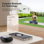 Joyroom Openfree open-ear true wireless oordopjes met Bluetooth 5.4 en lange speeltijd – Zwart - 10