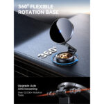 Joyroom magnetische draadloze Telefoonhouder Auto met 15W Qi-oplader (dashboard) – Zwart - 4