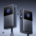 Joyroom powerbank 10.000 mAh met ingebouwde oprolbare USB-C kabel en 22,5W snelladen – Zwart - 6