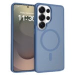 Solidenz FrostMag Samsung Galaxy S26 Ultra hoesje - Donkerblauw