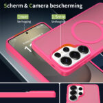 Solidenz FrostMag Samsung Galaxy S26 Ultra hoesje – Fel Roze - 2