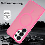 Solidenz FrostMag Samsung Galaxy S26 Ultra hoesje – Fel Roze - 5