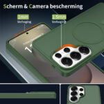 Solidenz FrostMag Samsung Galaxy S26 Ultra hoesje – Groen - 2