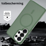 Solidenz FrostMag Samsung Galaxy S26 Ultra hoesje – Groen - 5
