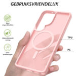 Solidenz FrostMag Samsung Galaxy S26 Ultra hoesje – Roze - 1