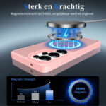 Solidenz FrostMag Samsung Galaxy S26 Ultra hoesje – Roze - 3