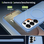 Solidenz FrostMag Samsung Galaxy S26 Ultra hoesje – Sierra blauw - 2