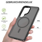 Solidenz FrostMag Samsung Galaxy S26 Ultra hoesje – Zwart - 1
