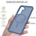 Solidenz FrostMag Samsung Galaxy S26 Plus hoesje – Donkerblauw - 1