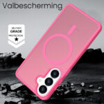 Solidenz FrostMag Samsung Galaxy S26 hoesje – Fel Roze - 5